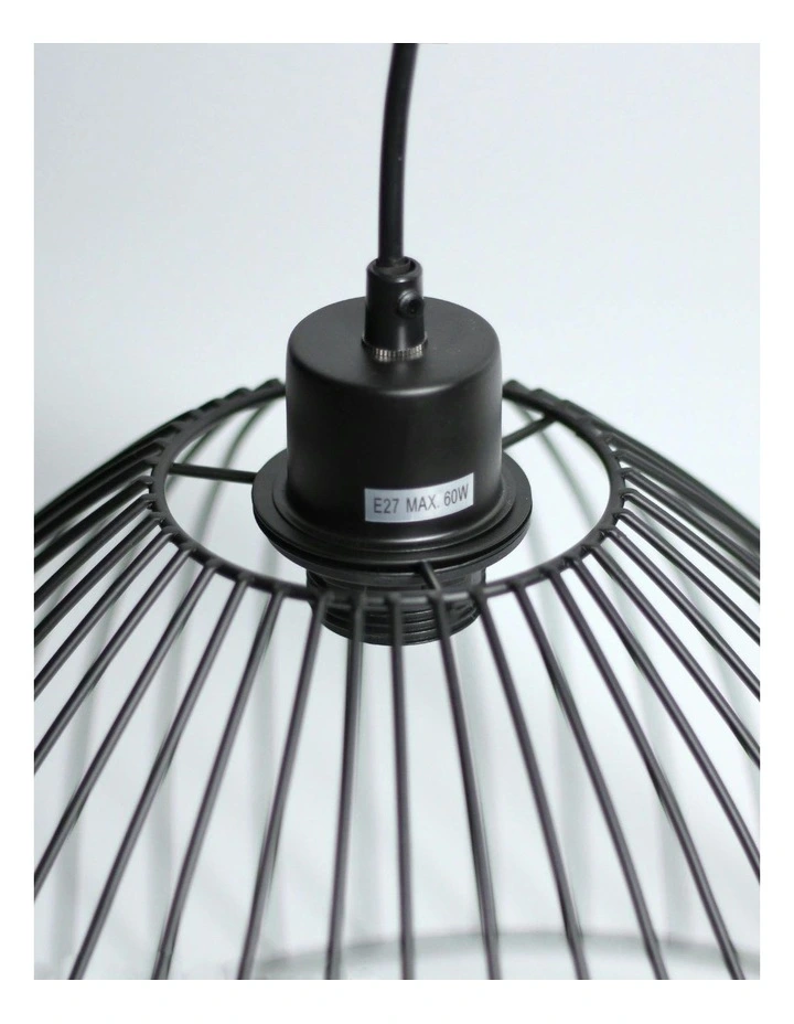 Gloria Pendant Light in Black image 3