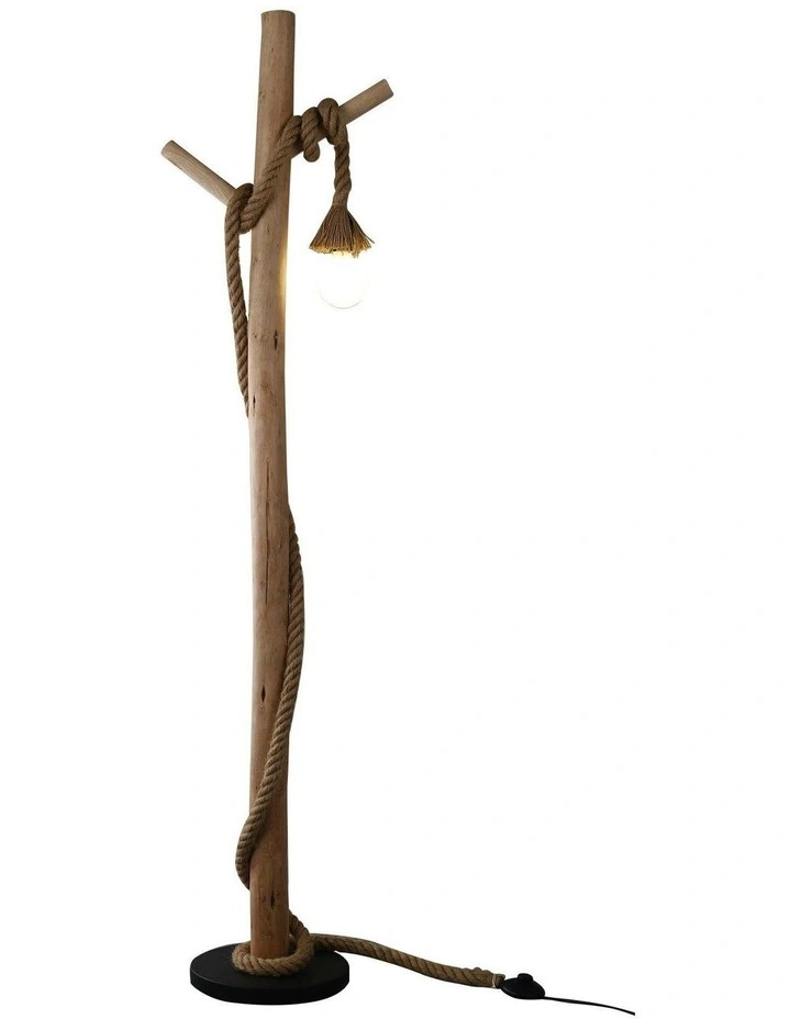 Lea Floor Lamp in Brown image 2