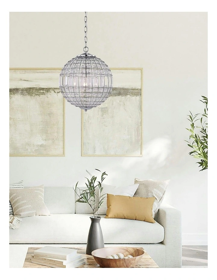 Lode Pendant Light Small in White image 3