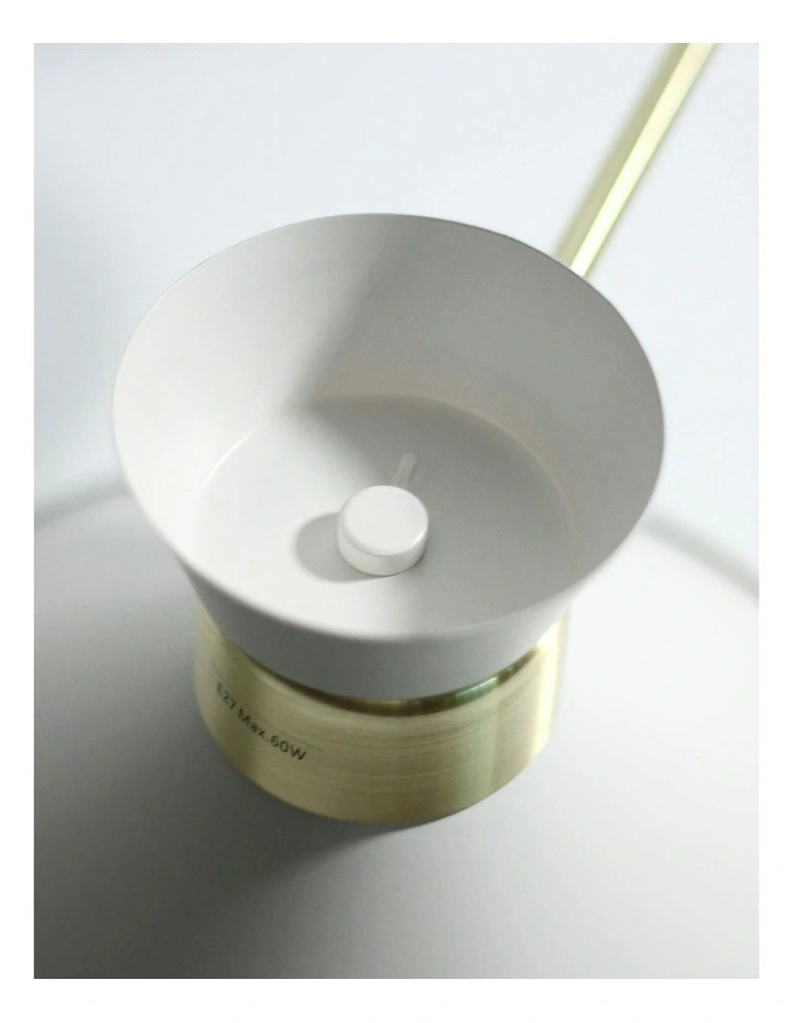 Baina 2 Light Pendant Light in White image 7