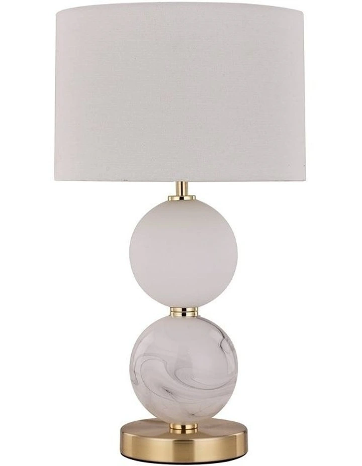 Murano Table Lamp Brass image 1