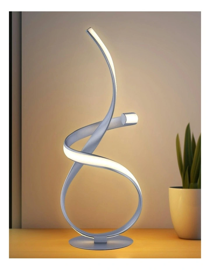 Ainhoa Table Lamp in Satin Chrome image 4