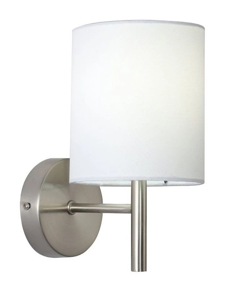 Blanche Wall Light Satin Chrome image 2
