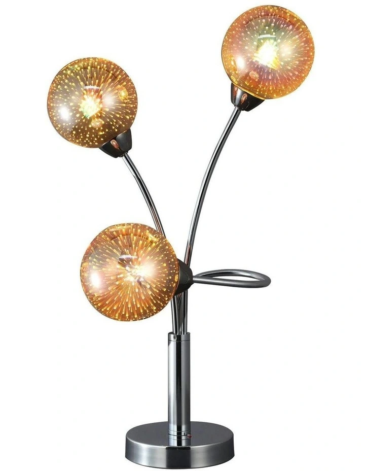 Candice Table Lamp in Chrome image 1