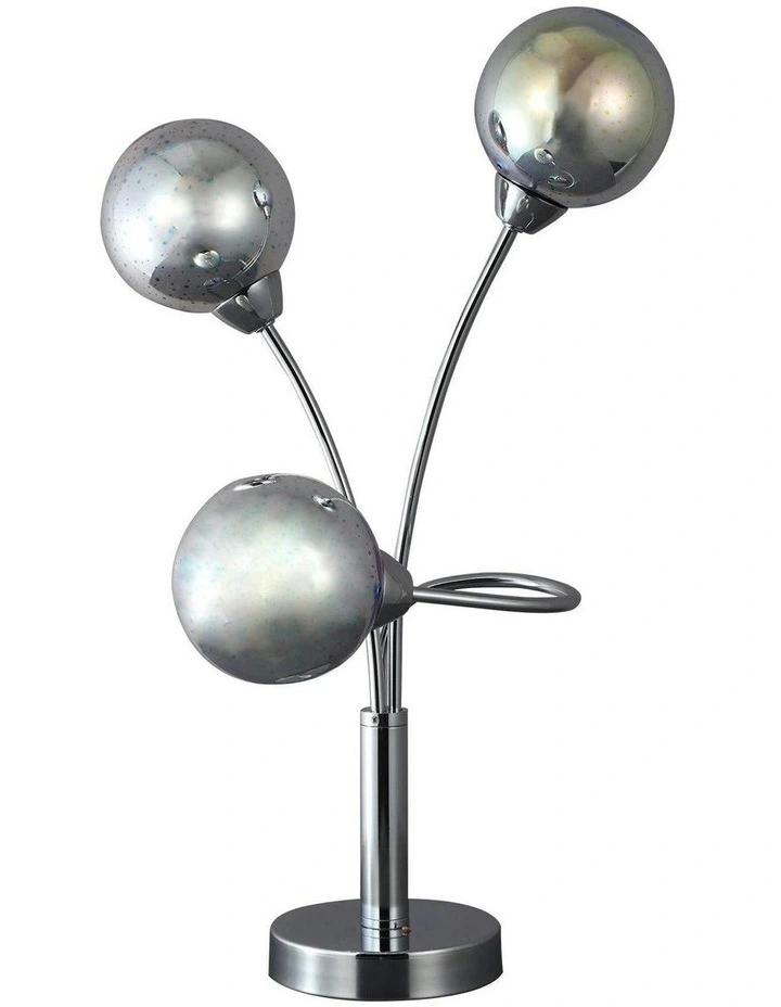 Candice Table Lamp in Chrome image 2