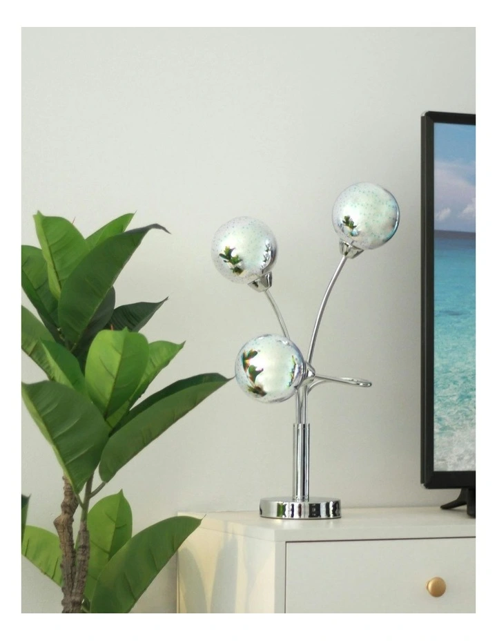 Candice Table Lamp in Chrome image 5