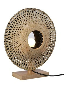 Yvonne Table Lamp in Black