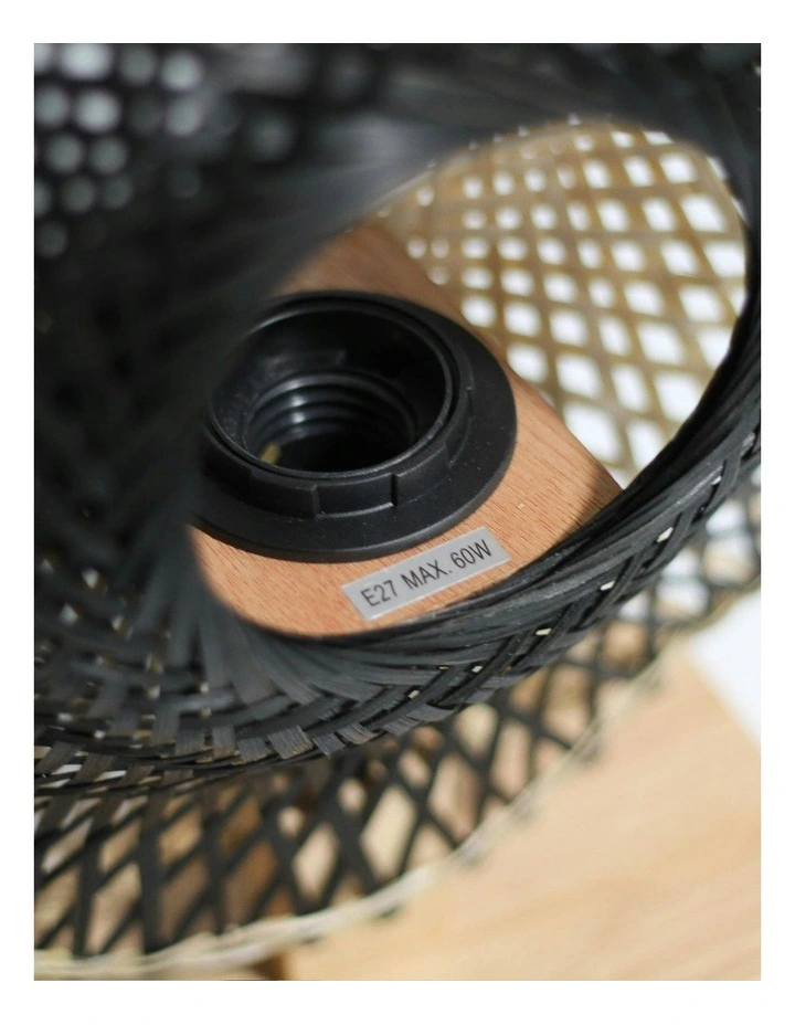 Yvonne Table Lamp in Black image 4