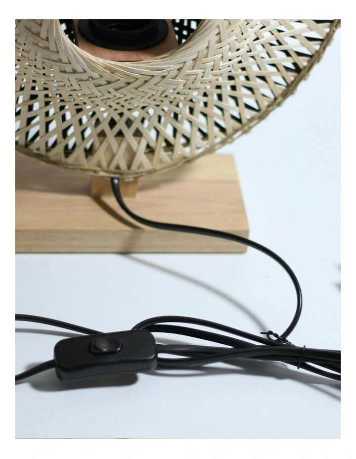 Yvonne Table Lamp in Black image 5