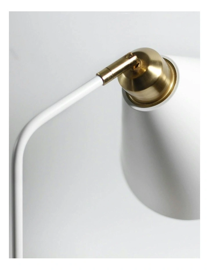 Aimee Table Lamp in White image 4