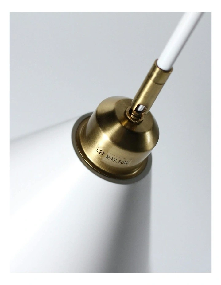 Aimee Table Lamp in White image 5