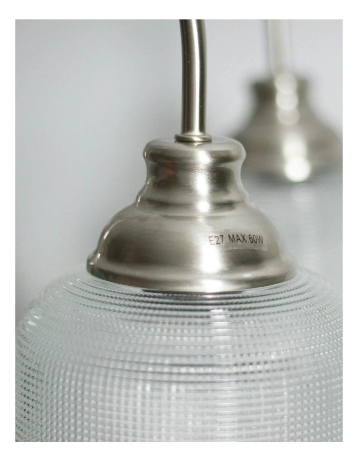 Aviva 5 Chandelier Light in Satin Chrome image 5