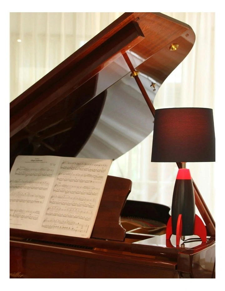 Rocketship Table Lamp in Blue image 6