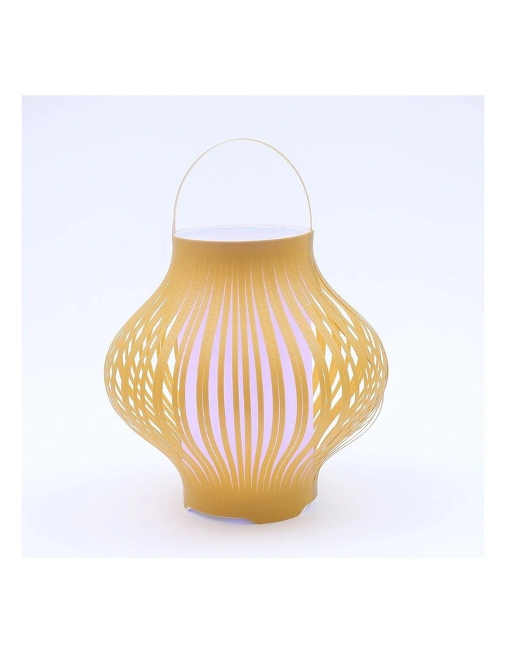 Led Retractable Lantern in Yellow image 2
