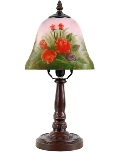 Hand Painted Table Lamp Small in Multi