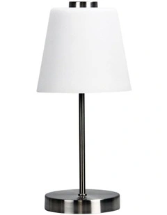 Erik Led Touch Lamp Brushed Chrome