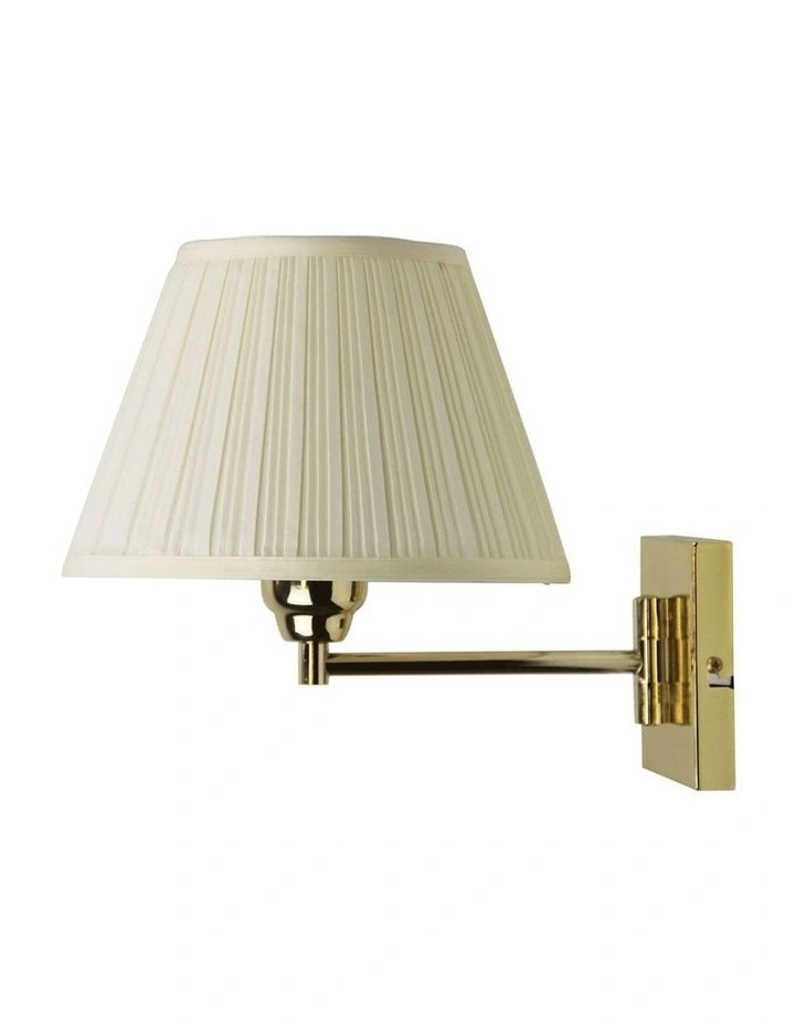 Swingley Wall Light Bracket in Antique Brass image 2