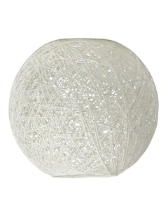Kono DIY Flush Mount Lamp Shade 25cm in Only White