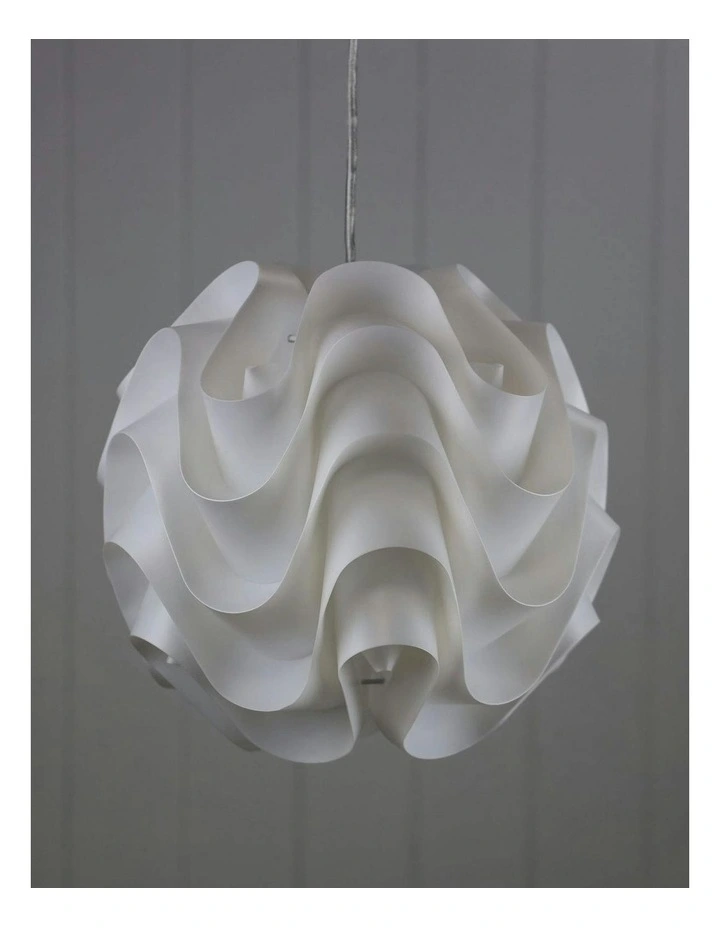Chic Pendant Light 33cm in White image 3