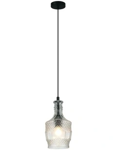 Decant Single Pendant Light Style 2 White