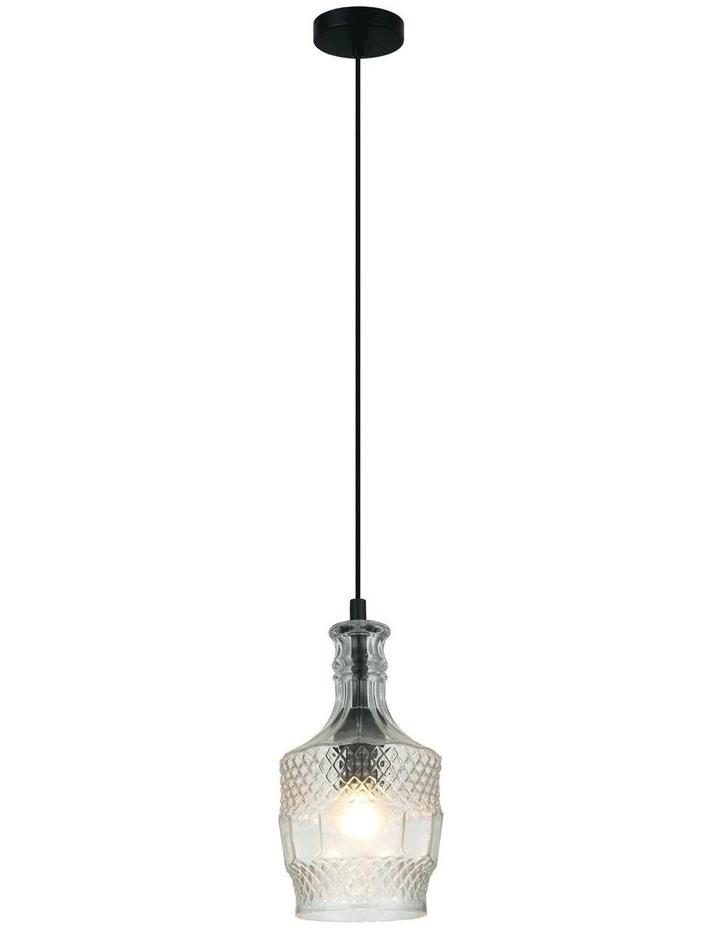 Decant Single Pendant Light Style 2 in White image 1