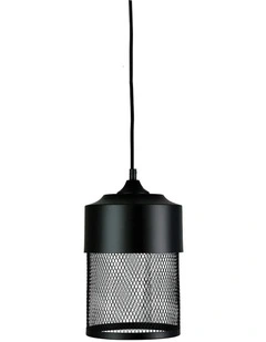 Chester 18cm Single Mesh Pendant Light Black