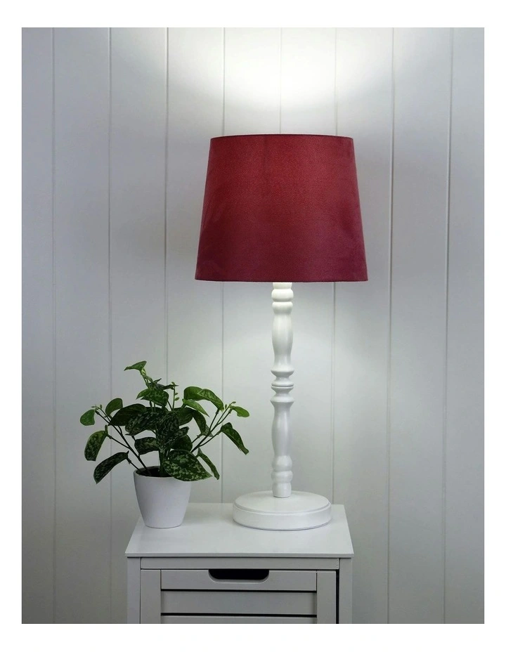 Rosalie Table Lamp Base Only 46cm in Cream image 2