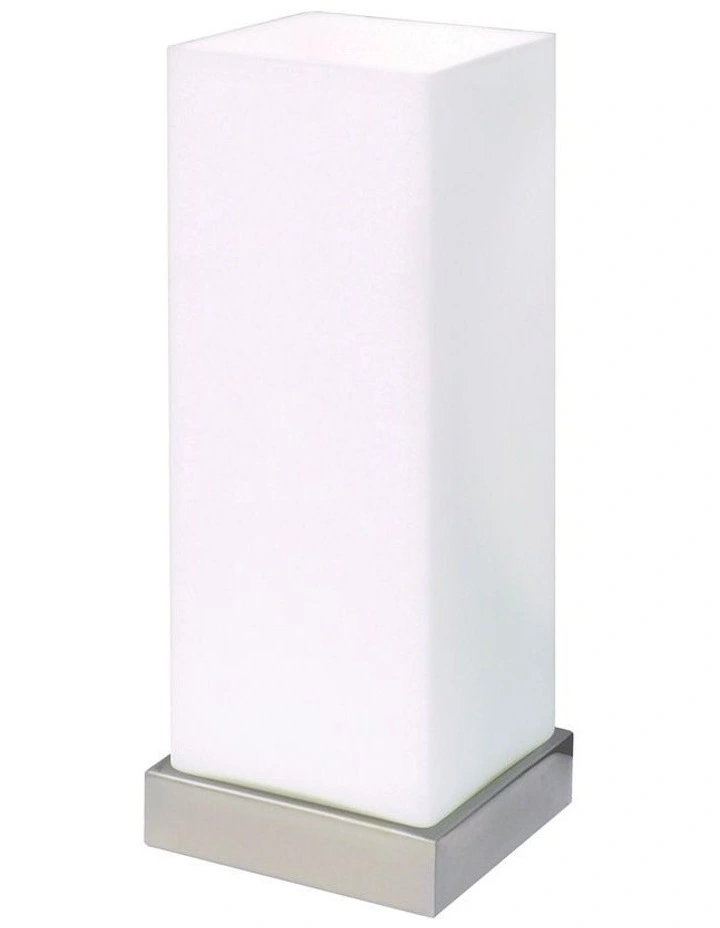 Pepe Square Touch Table Lamp Opal Matt image 1
