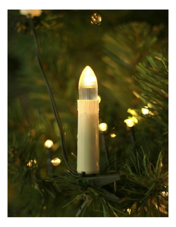 Led Candle String Light Set of 10 in Warewhite image 5