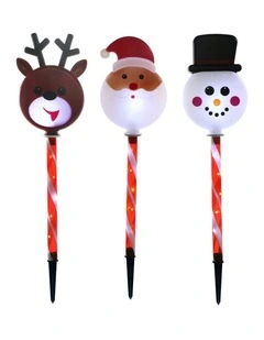 Cartoon Path Light Set of 3 in Assorted
