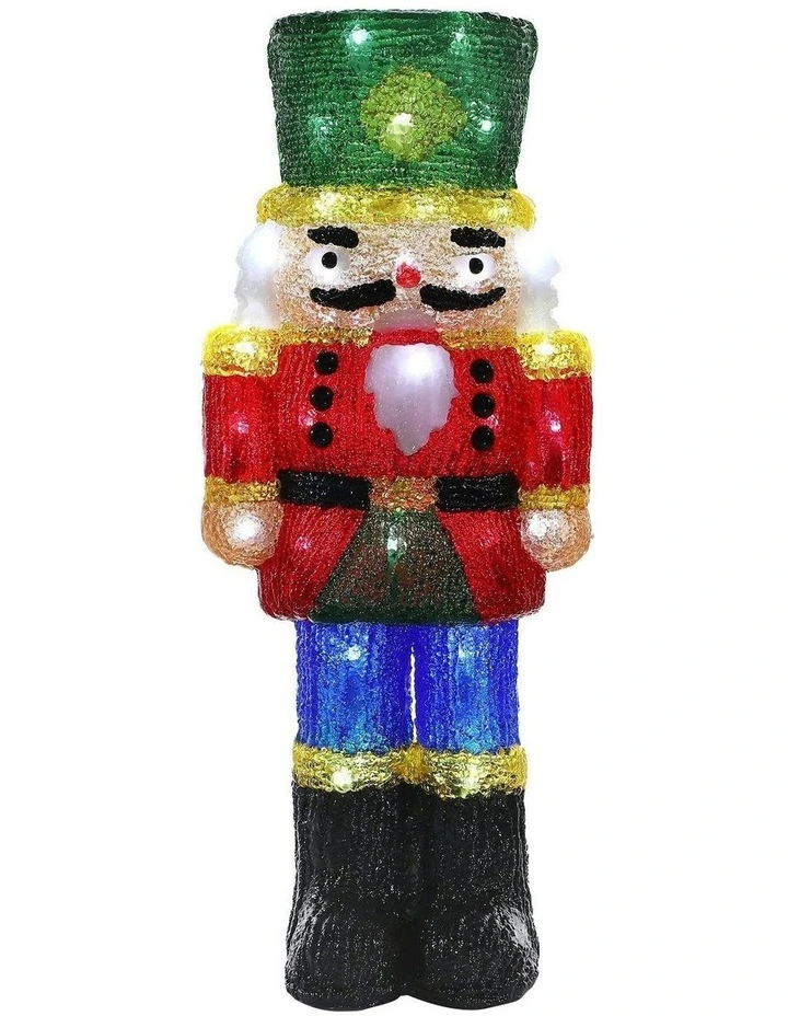 Acrylic Nutcracker Doll in Multi image 1