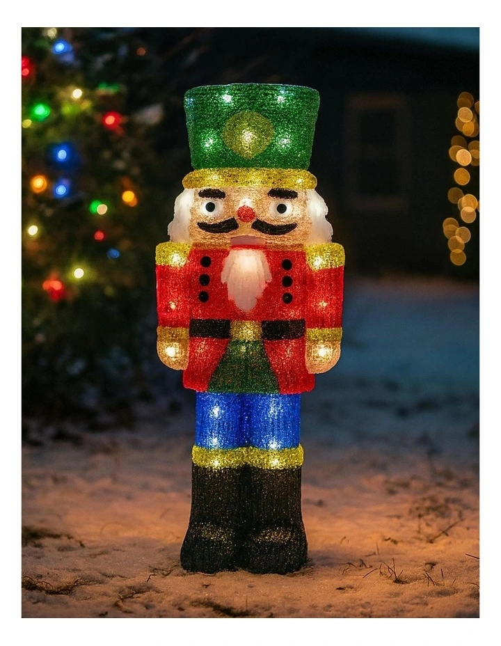 Acrylic Nutcracker Doll in Multi image 2
