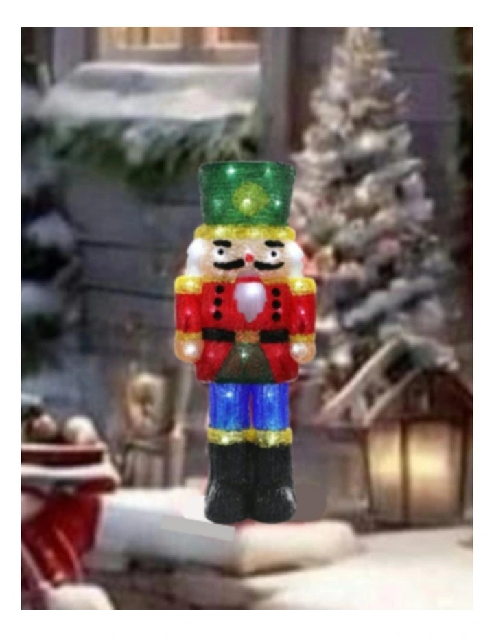 Acrylic Nutcracker Doll in Multi image 3