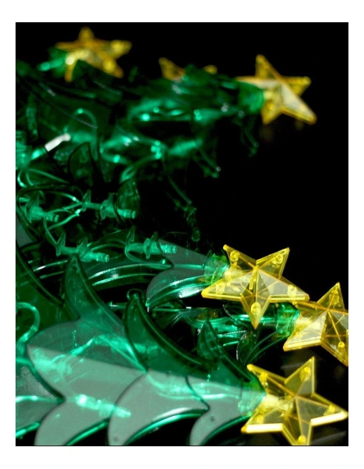 Dual Power Set of 6 LED Tree Stakes in Multi image 2