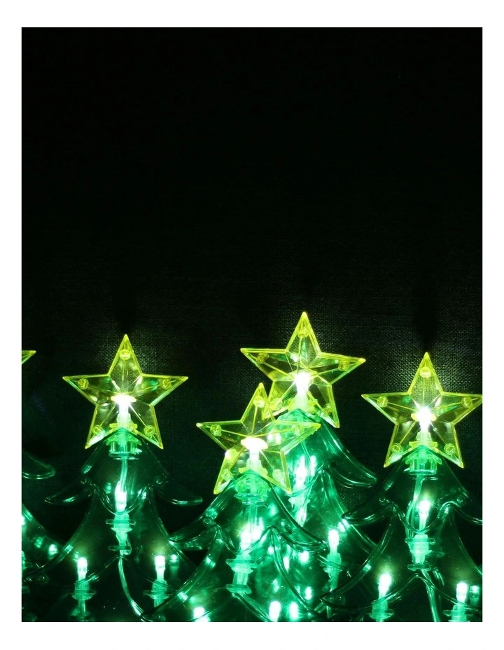 Dual Power Set of 6 LED Tree Stakes in Multi image 3