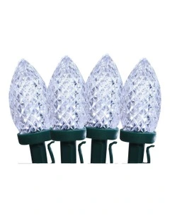Pinecone 50 LEDs Connectable String Lights in White