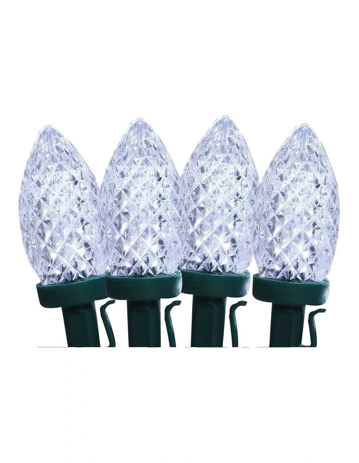 Pinecone 50 LEDs Connectable String Lights in White image 1