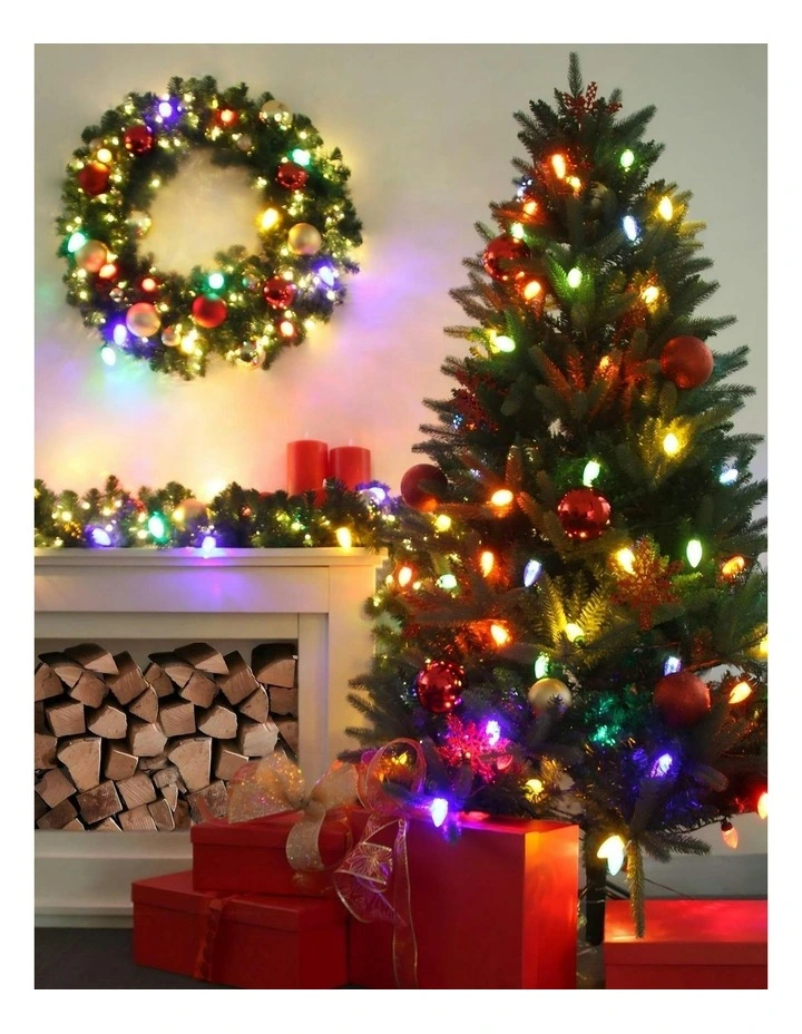 Pinecone 50 Leds Connectable String Lights in Multi image 4