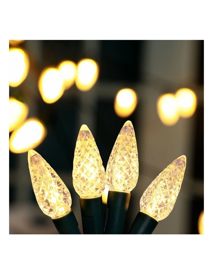 Pinecone 200 LEDs Connectable String Lights in Warm White image 2
