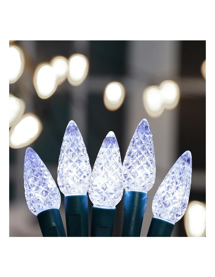 Pinecone 200 LEDs Connectable String Lights in White image 2