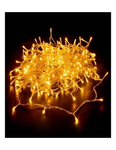 520 Led Connectable Fairy Light Chain Clear Cable in White