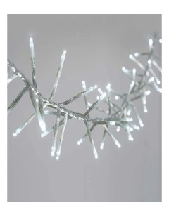 720 Led Cluster Light With Clear Cable in White