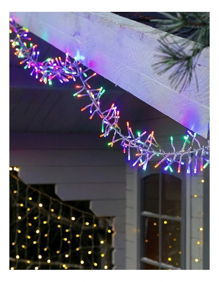 720 LED Cluster Light With Clear Cable in Multi image 4