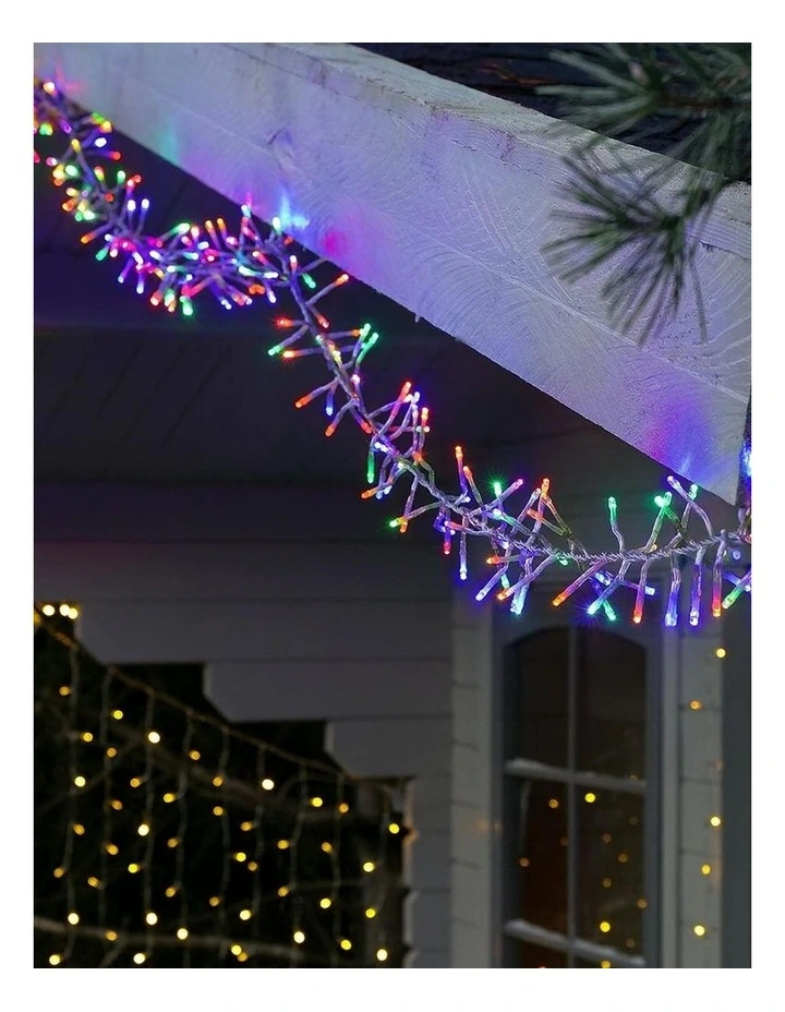 720 LED Cluster Light With Clear Cable in Multi image 7