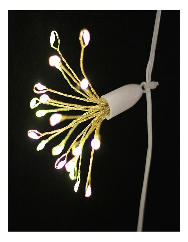 Lexi Lighting Micro LED Flowers String Light Chain In Multi image 1