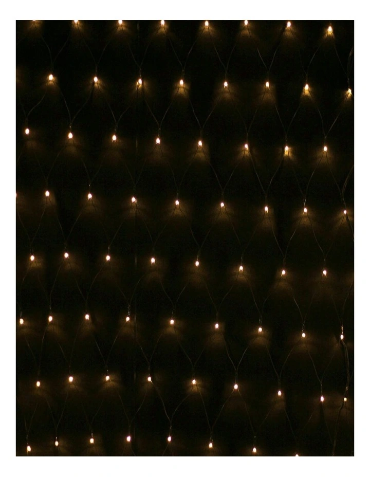 Lexi Lighting 640 LED Snowing Net Light In Warm White image 1