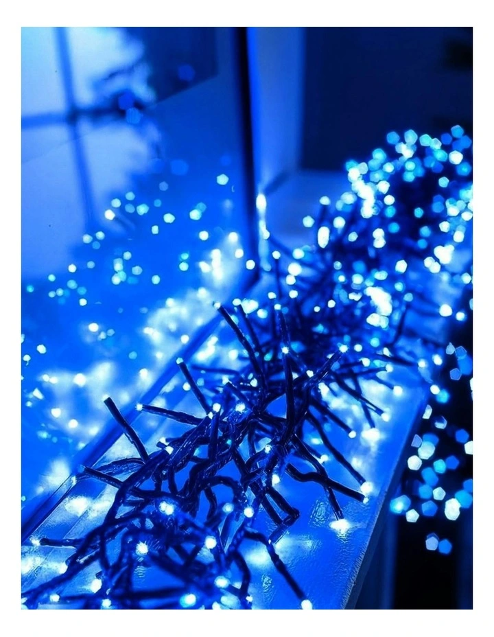 500 Led Connectable Cluster Light in Blue image 2