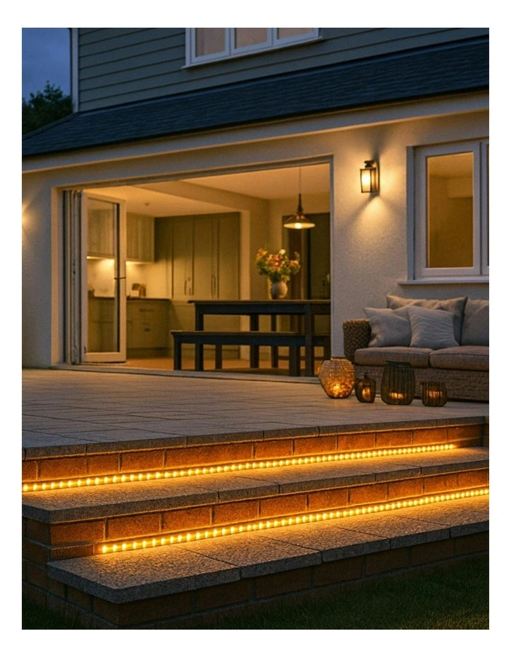 Led Connectable Rope Light 10m in Warm White image 2