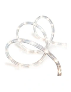 10m LED Connectable Rope Light 8 Colour Options in White