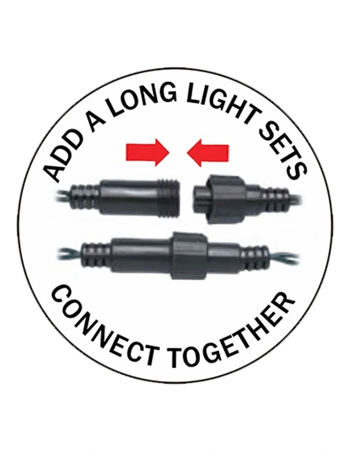 10m LED Connectable Rope Light 8 Colour Options in White image 4